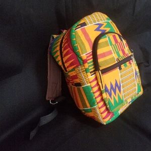 AFRICAN PRINT BACK PACK